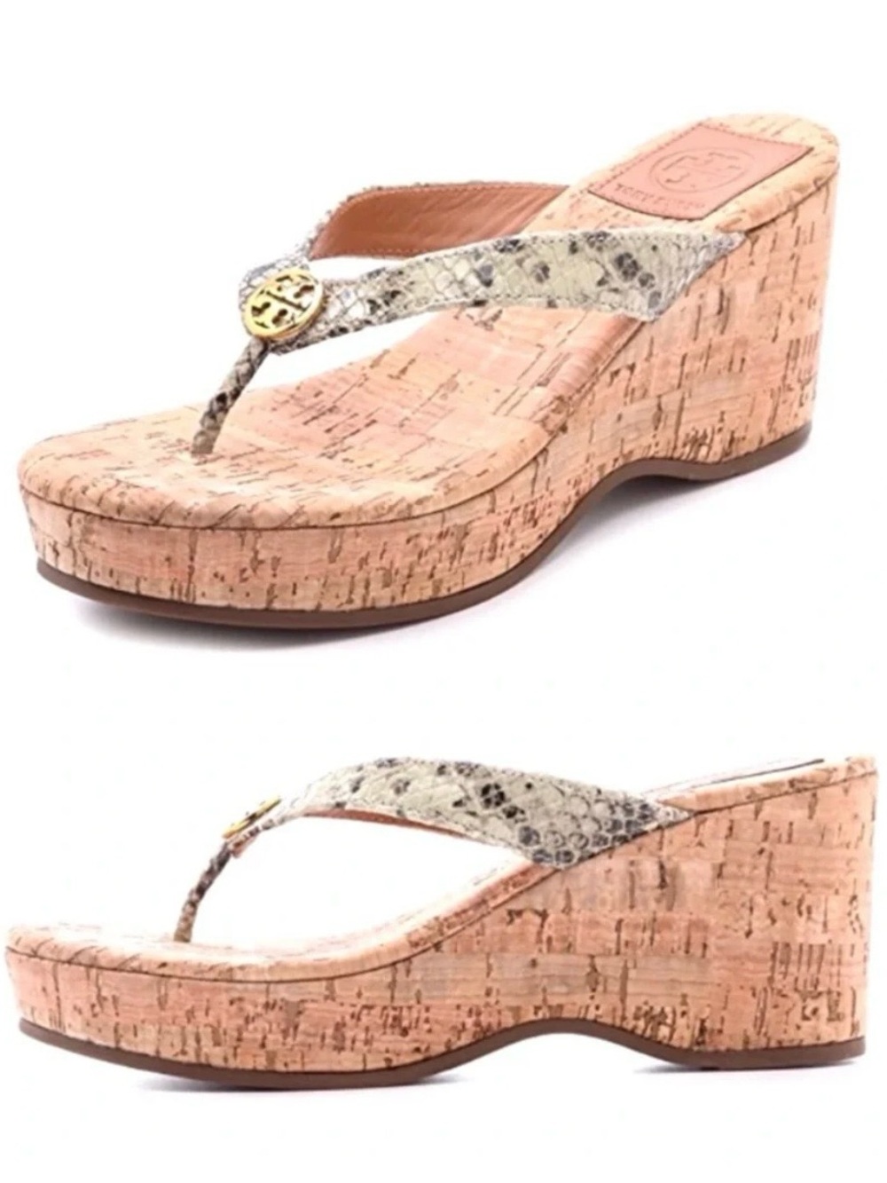 Tory Burch |‎ ‘Suzy’ Wedge Thong Sandal